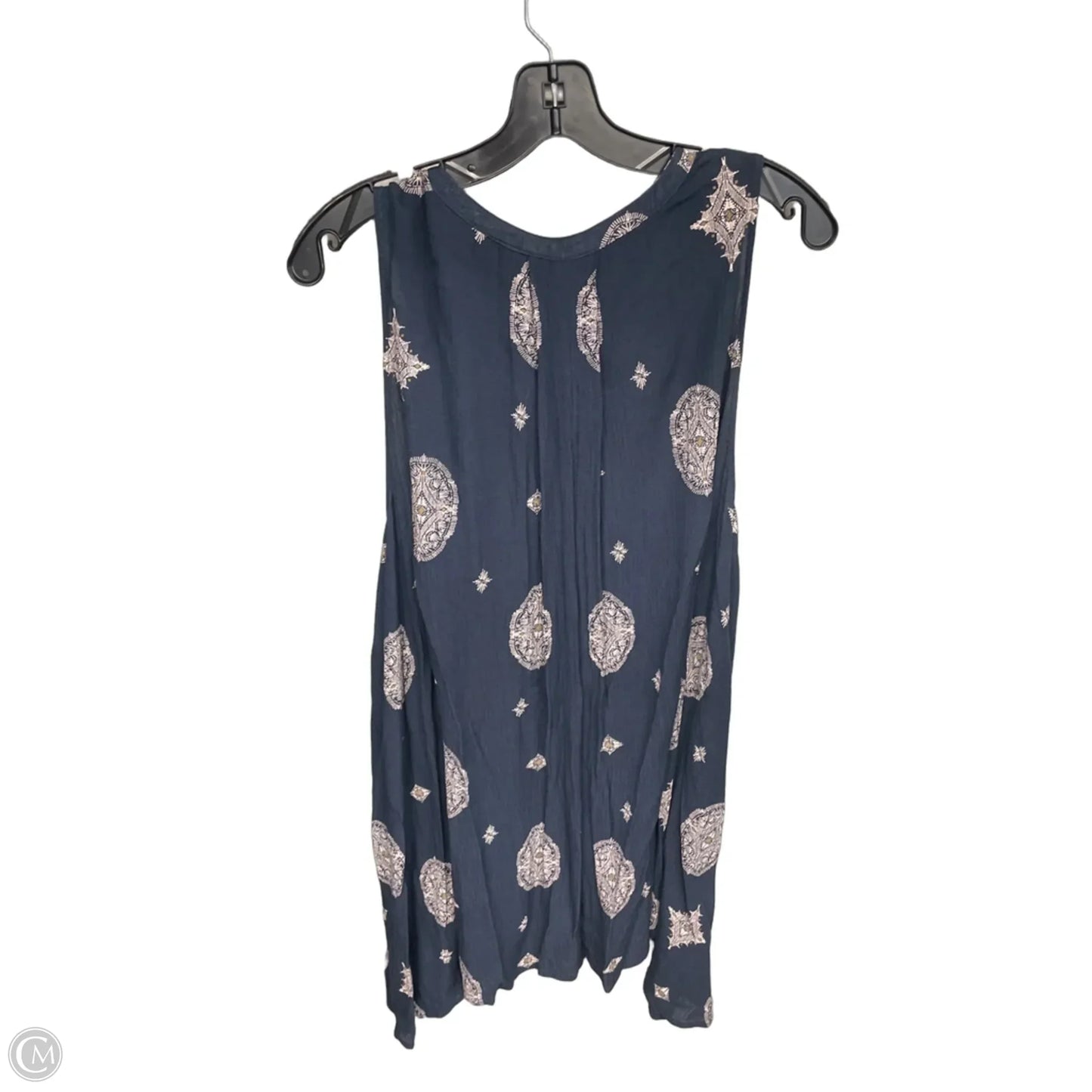 Tunic Sleeveless By Free People In Blue, Size: S