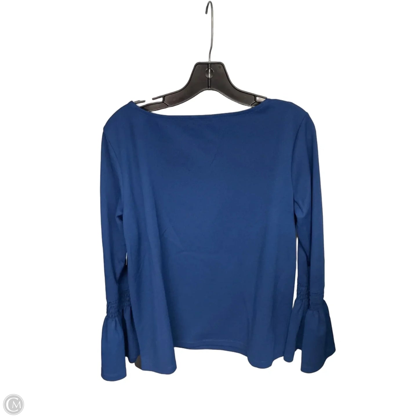 Top Long Sleeve By Ann Taylor In Blue, Size: M