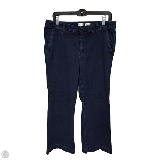 Jeans Wide Leg By A New Day In Blue Denim, Size: 14