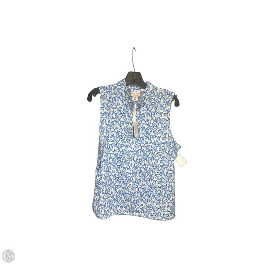 Athletic Tank Top By Tommy Bahama In Blue & White, Size: Xl