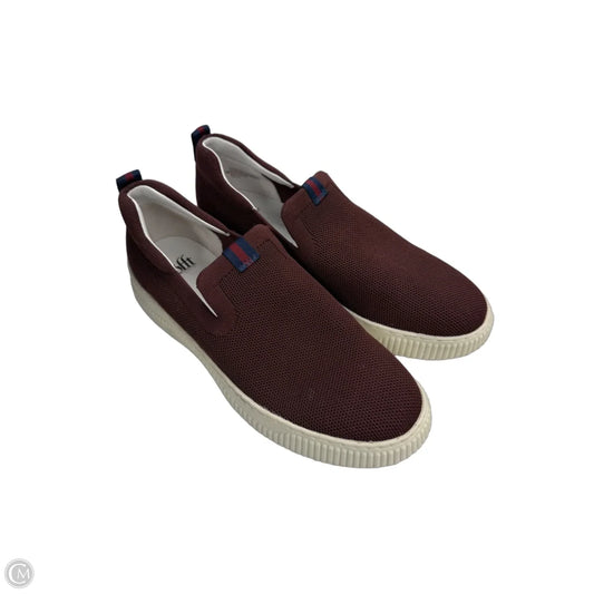 Shoes Sneakers By Sofft In Maroon, Size: 9.5