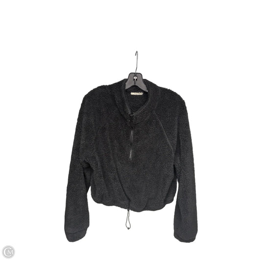 Jacket Fleece By Active Usa In Black, Size: L