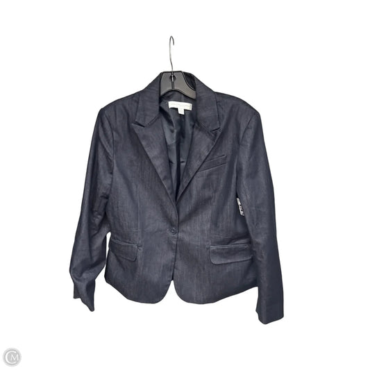 Blazer By New York And Co In Blue, Size: 12