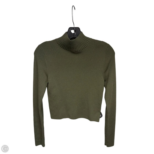 Top Long Sleeve Designer By Alice + Olivia In Green, Size: M