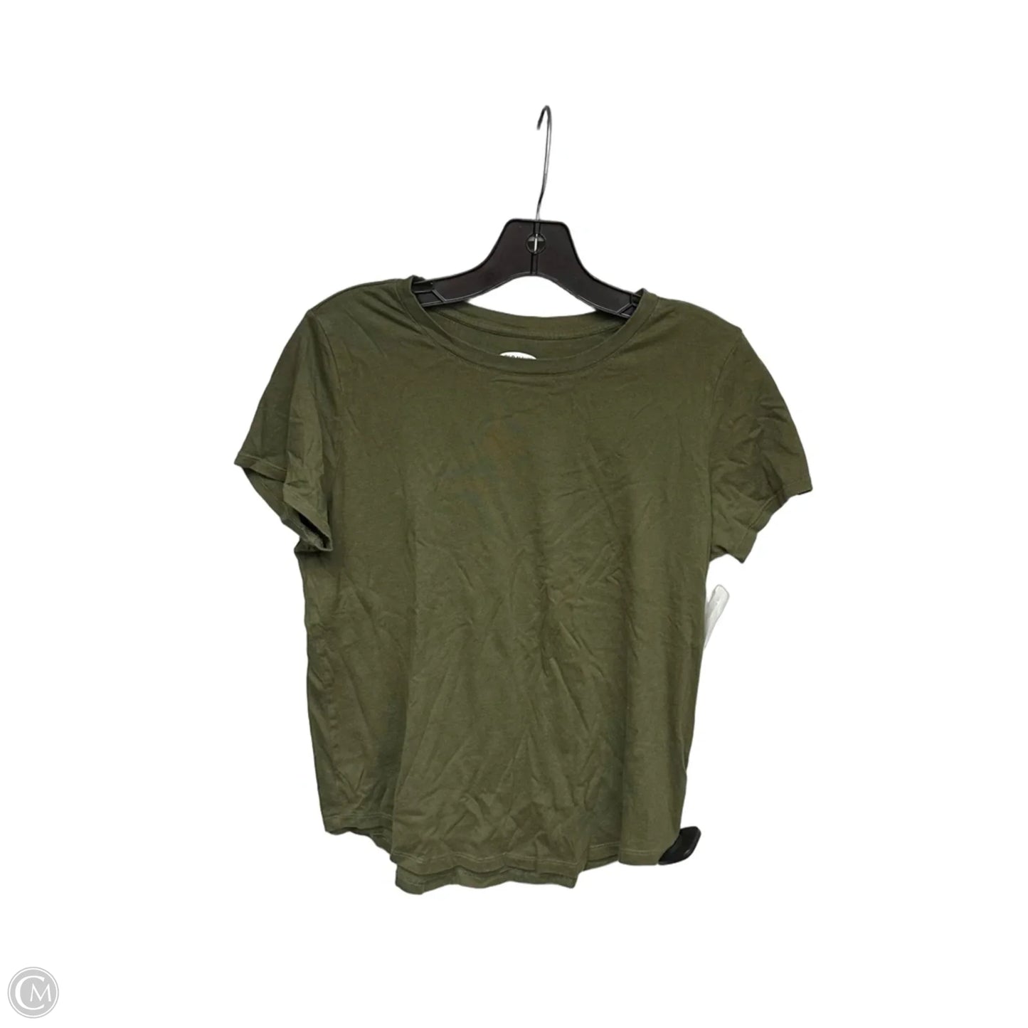 Top Short Sleeve Basic By Old Navy In Green, Size: S
