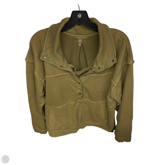 Sweater By Free People In Green, Size: Xs
