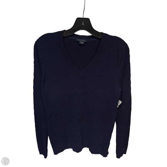 Sweater By Tommy Hilfiger In Navy, Size: M