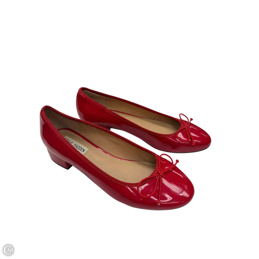 Shoes Flats By Steve Madden In Red, Size: 8.5