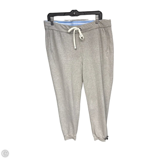 Athletic Pants By Southern Tide In Grey, Size: L