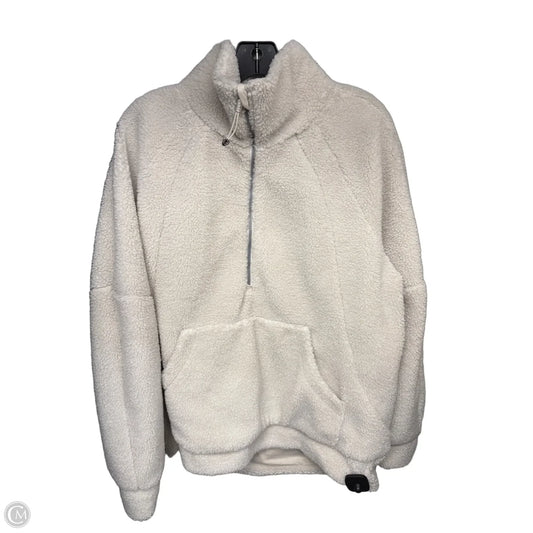 Jacket Faux Fur & Sherpa By Lululemon In Cream, Size: M