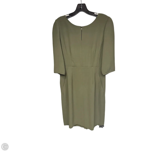 Dress Designer By Lafayette 148 In Green, Size: 8