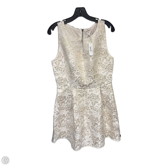 Dress Party Midi By Charming Charlie In Gold, Size: L