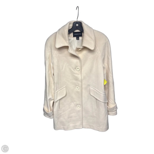 Coat Peacoat By London Fog In Cream, Size: M
