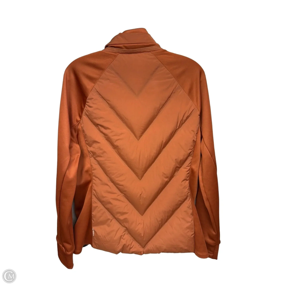 Athletic Jacket By Athleta In Orange, Size: L