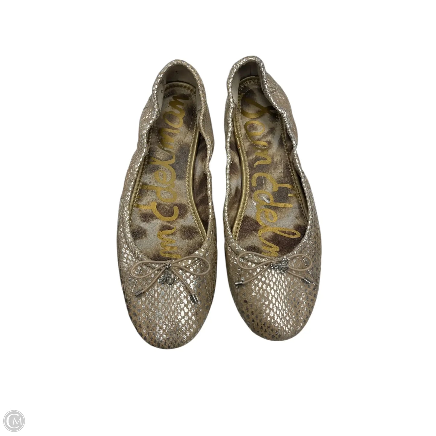 Shoes Flats Ballet By Sam Edelman In Gold, Size: 8.5