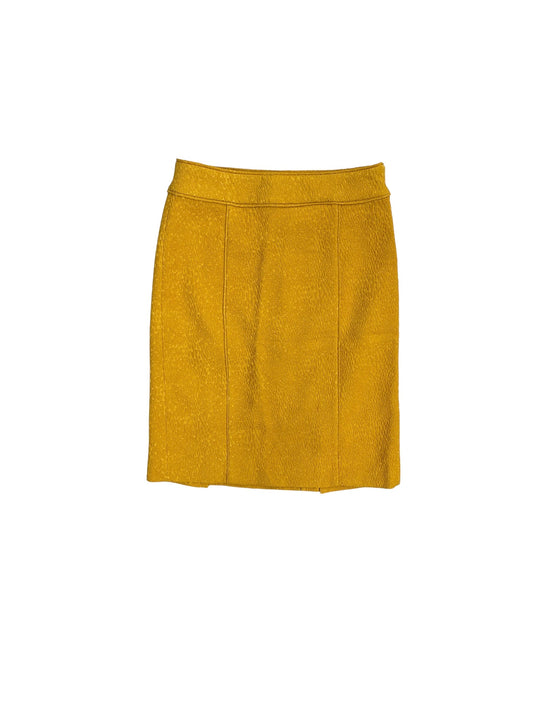 Yellow Skirt Midi Banana Republic, Size 4