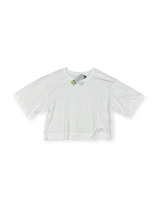 Athletic Top Short Sleeve By Ideology In White, Size: Xl