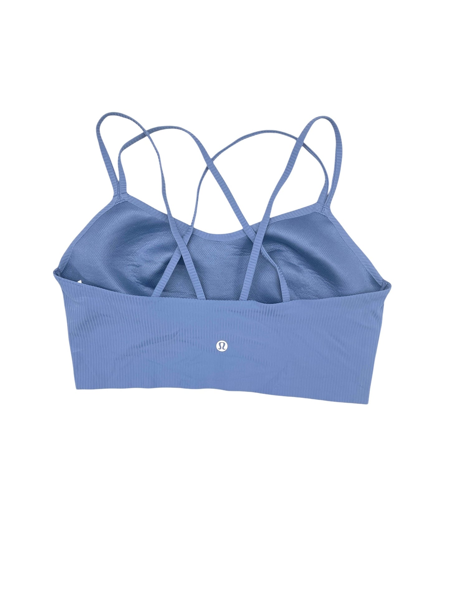 Athletic Bra By Lululemon In Blue, Size: 10