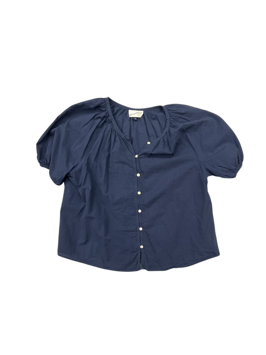 Top Short Sleeve By Universal Thread In Blue, Size: M