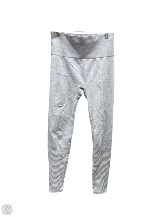 Athletic Leggings By Fabletics In Grey, Size: M