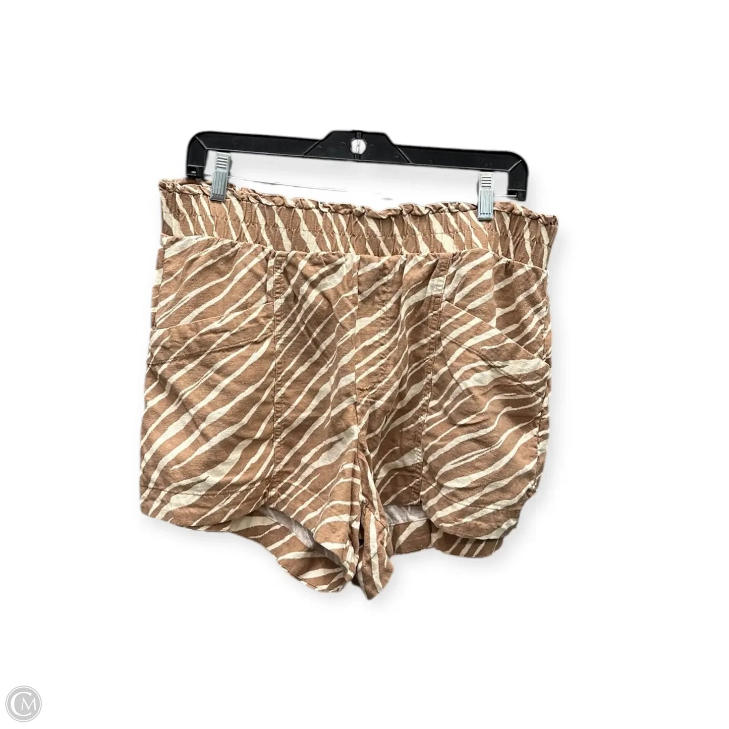 Shorts By A New Day In Zebra Print, Size: L