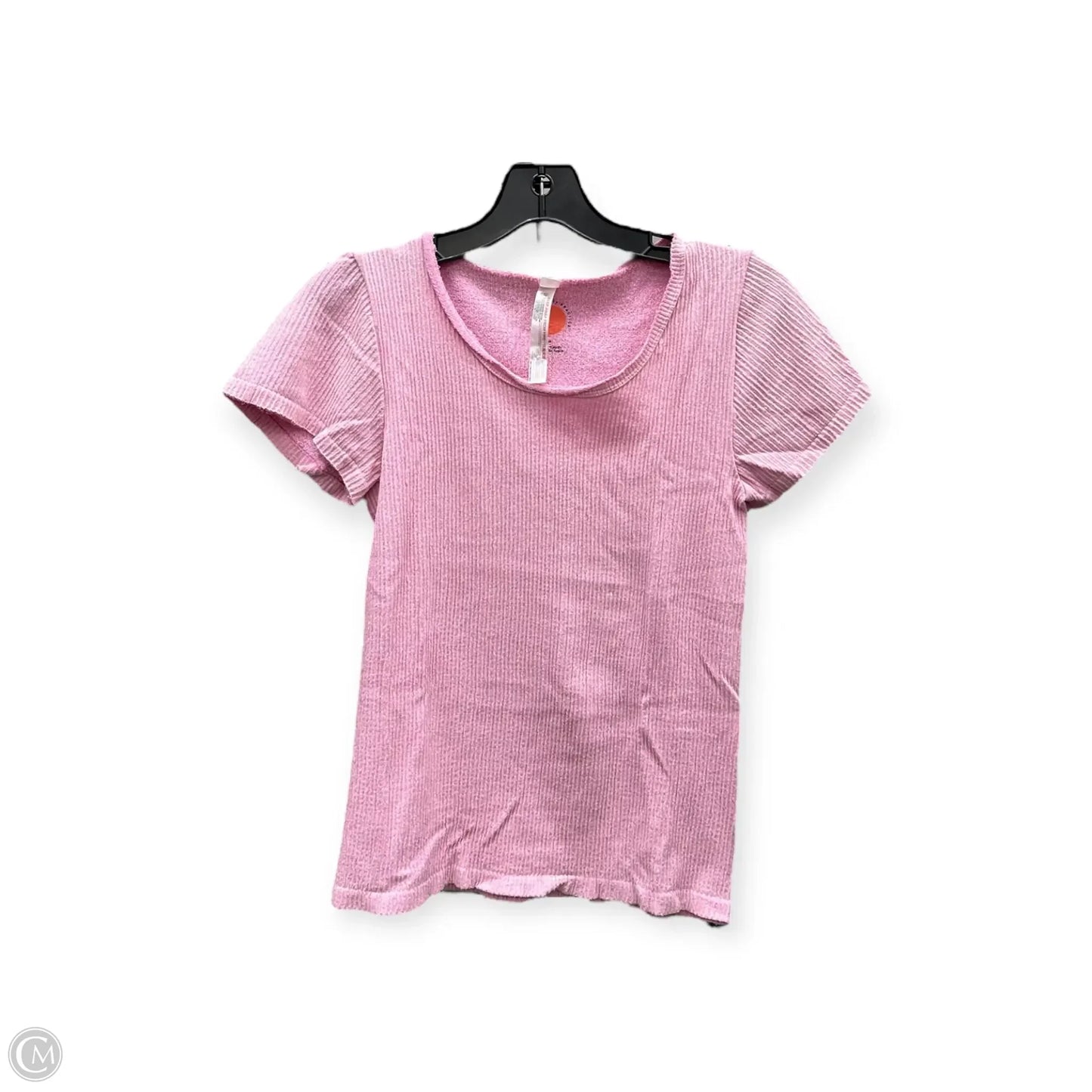 Top Short Sleeve By Daily Practice By Anthropologie In Pink, Size: M