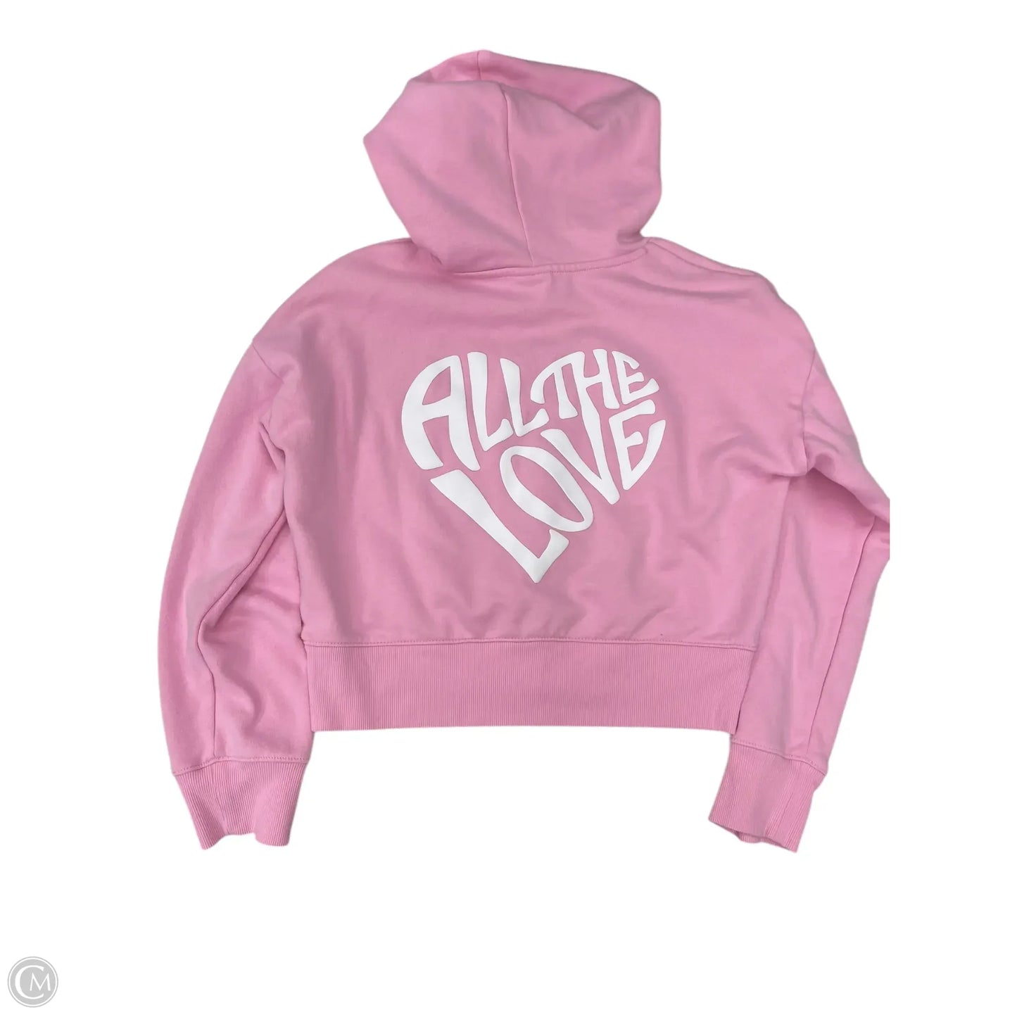 Sweatshirt Hoodie By A New Day In Pink, Size: M
