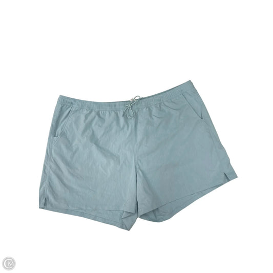 Shorts By Athleta In Aqua, Size: 3x