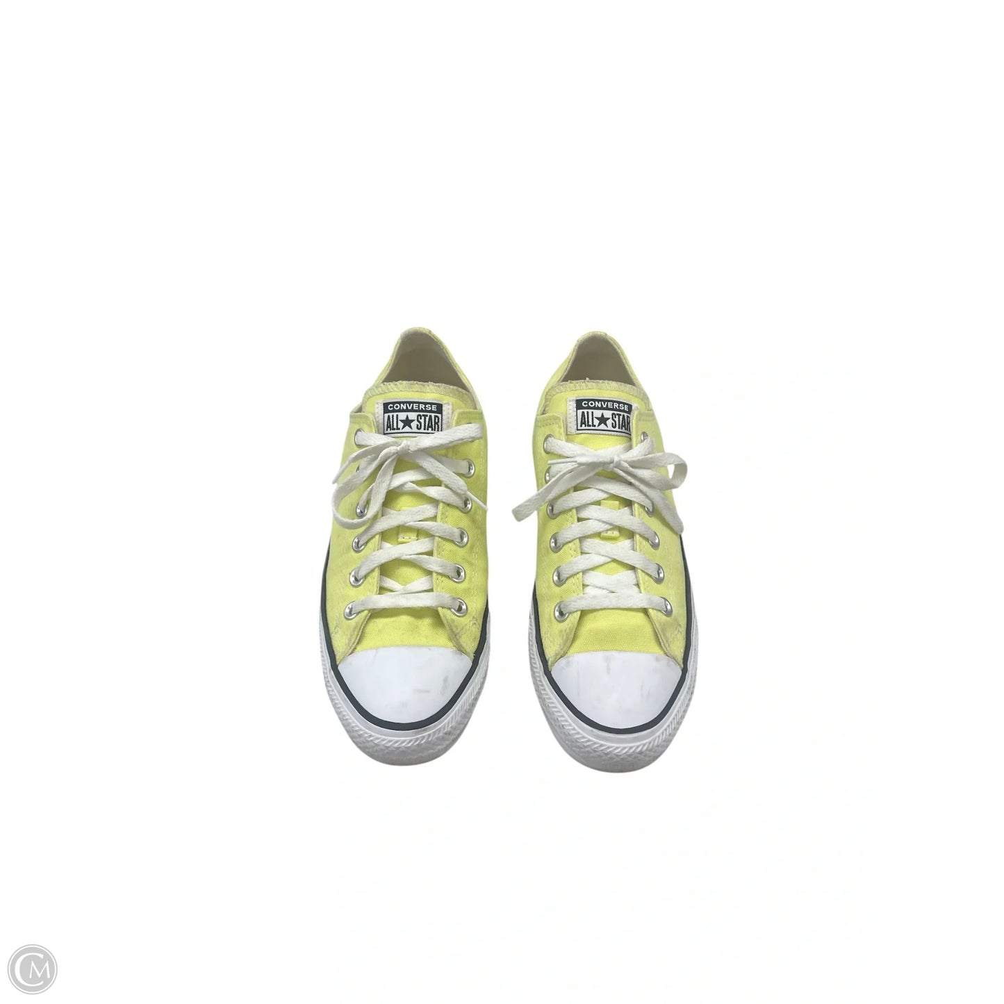 Shoes Athletic By Converse In Yellow, Size: 9