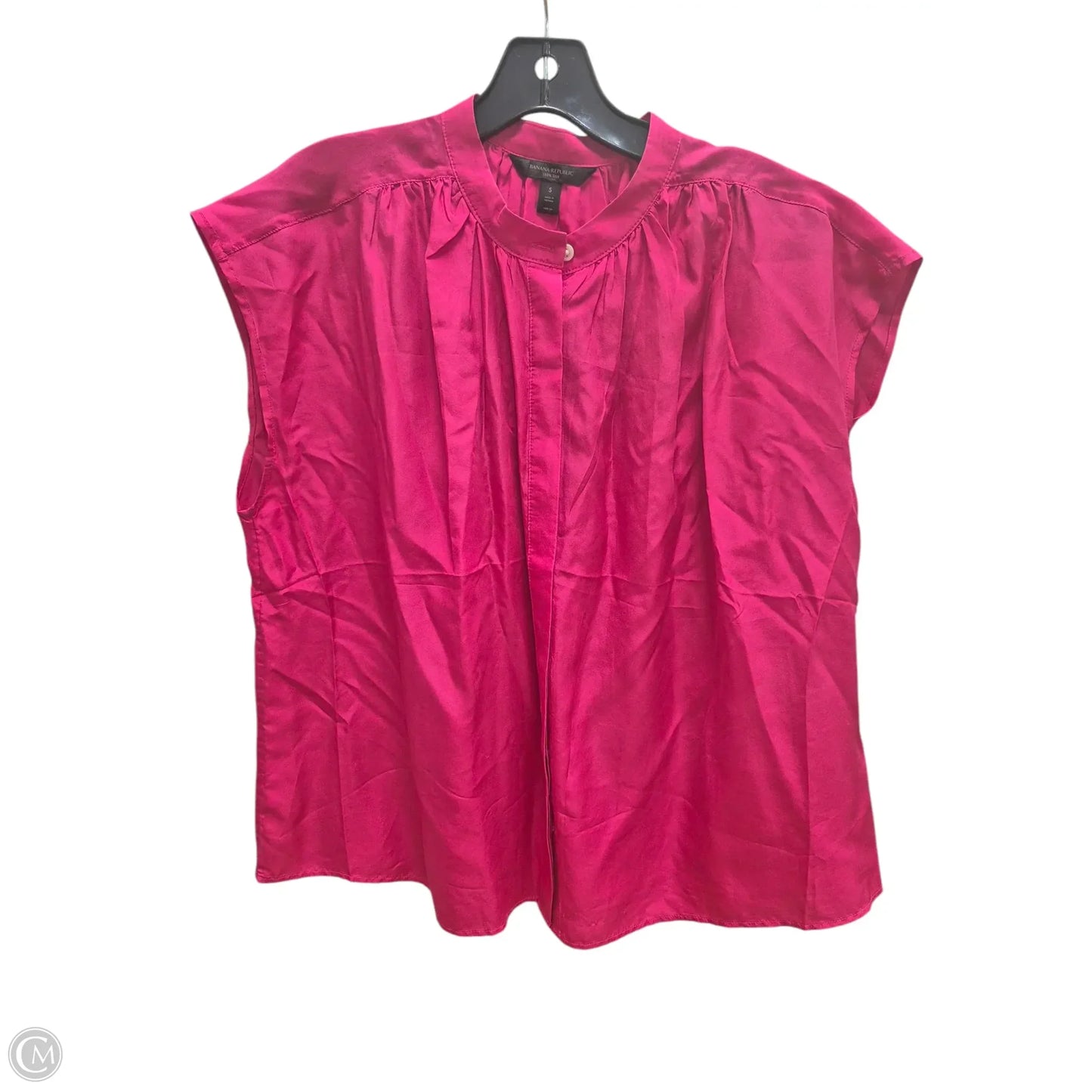 Top Sleeveless By Banana Republic In Pink, Size: S