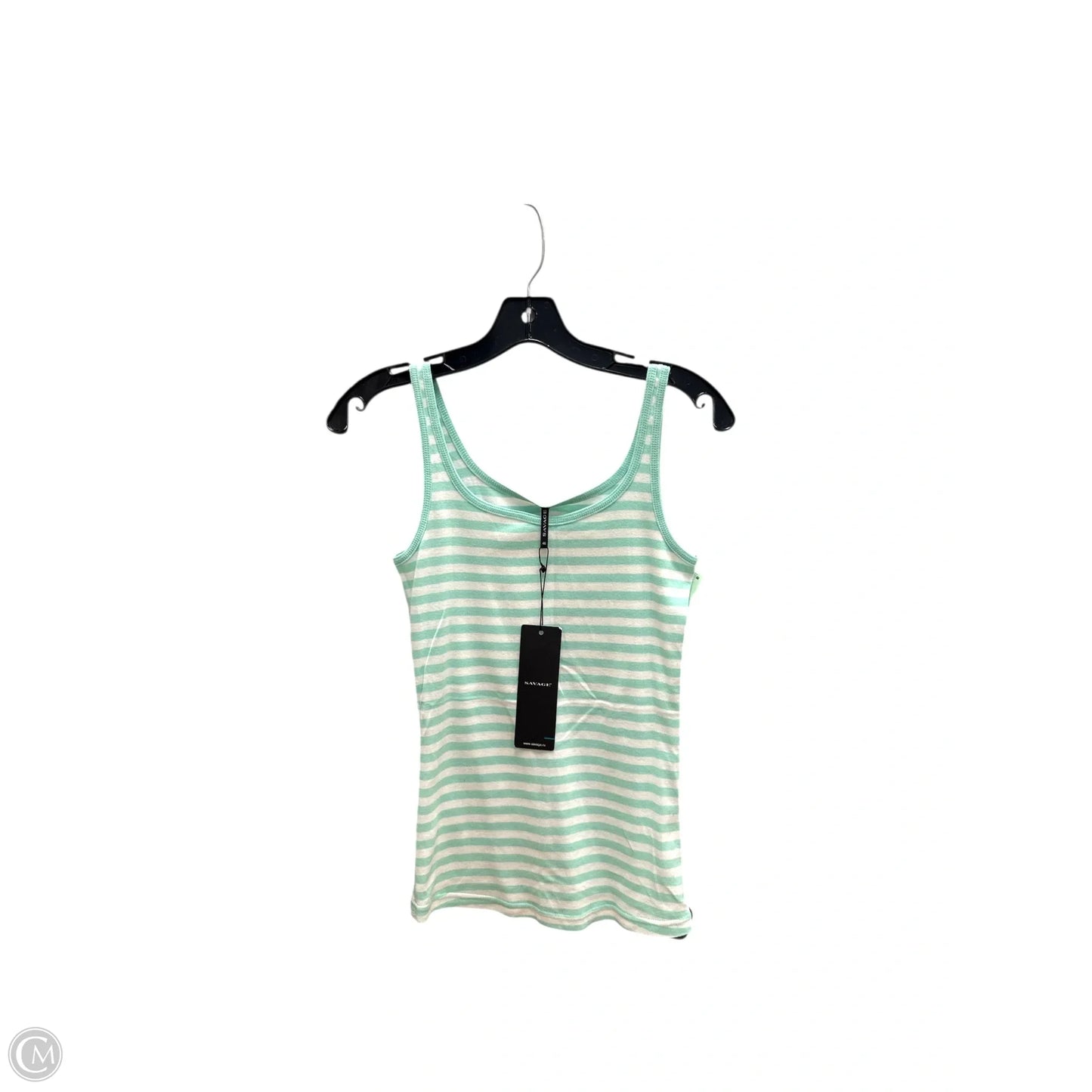 Tank Top By Clothes Mentor In Striped Pattern, Size: S