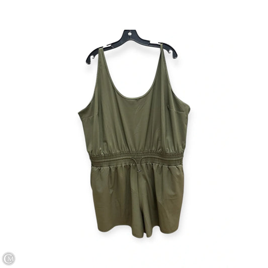 Romper By Abercrombie And Fitch In Green, Size: Xxl