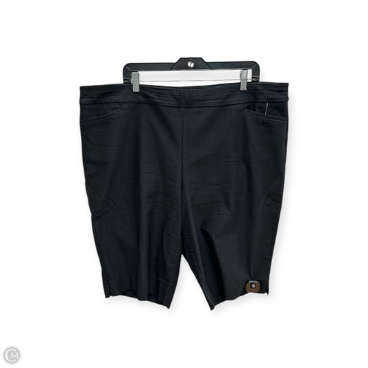 Shorts By Chicos In Black, Size: 20