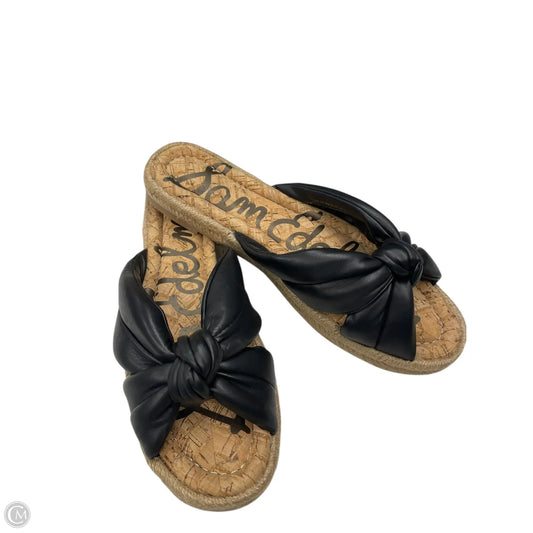 Sandals Flats By Sam Edelman In Black, Size: 10.5