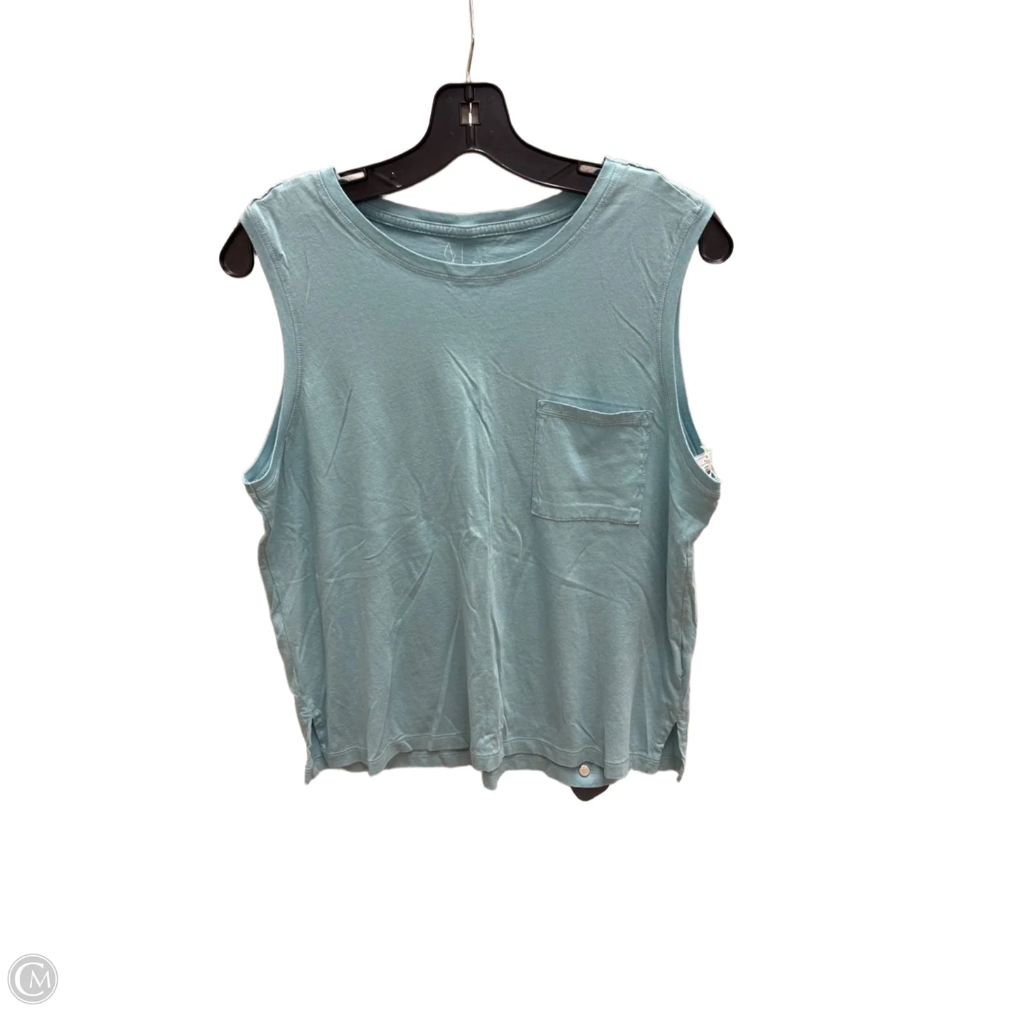 Top Sleeveless Basic By Joie In Aqua, Size: L