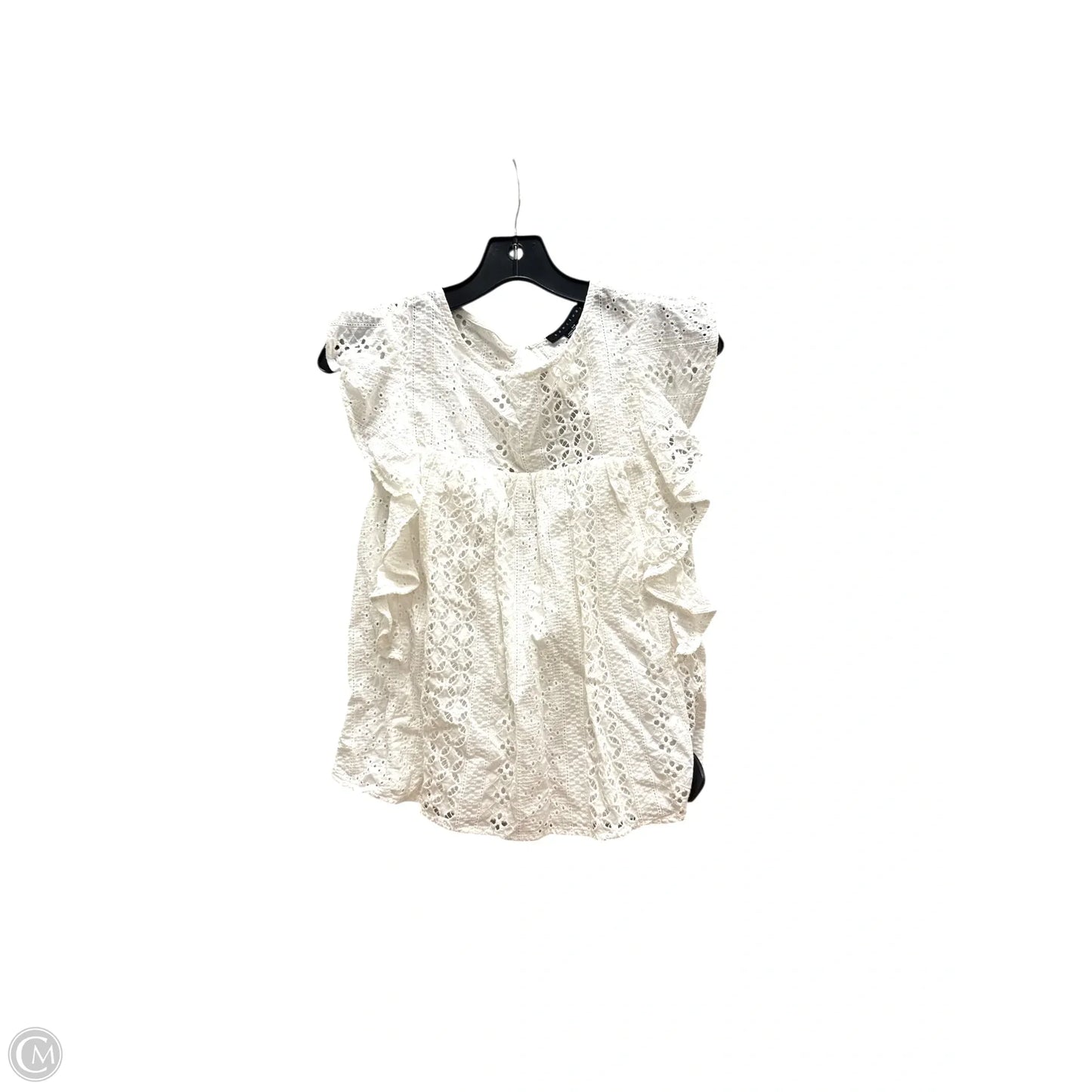Top Sleeveless By Sanctuary In White, Size: M
