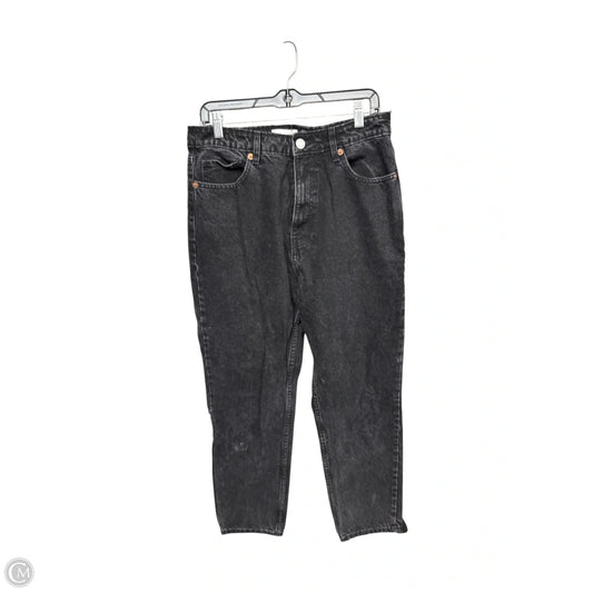 Jeans Wide Leg By Zara In Black, Size: 10