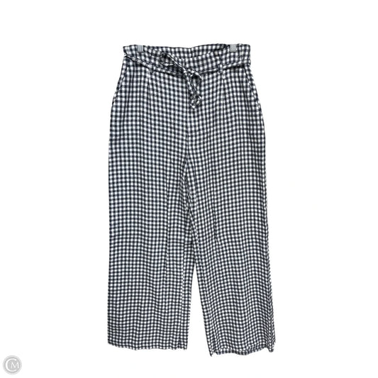 Pants Wide Leg By Abercrombie And Fitch In Checkered Pattern, Size: M