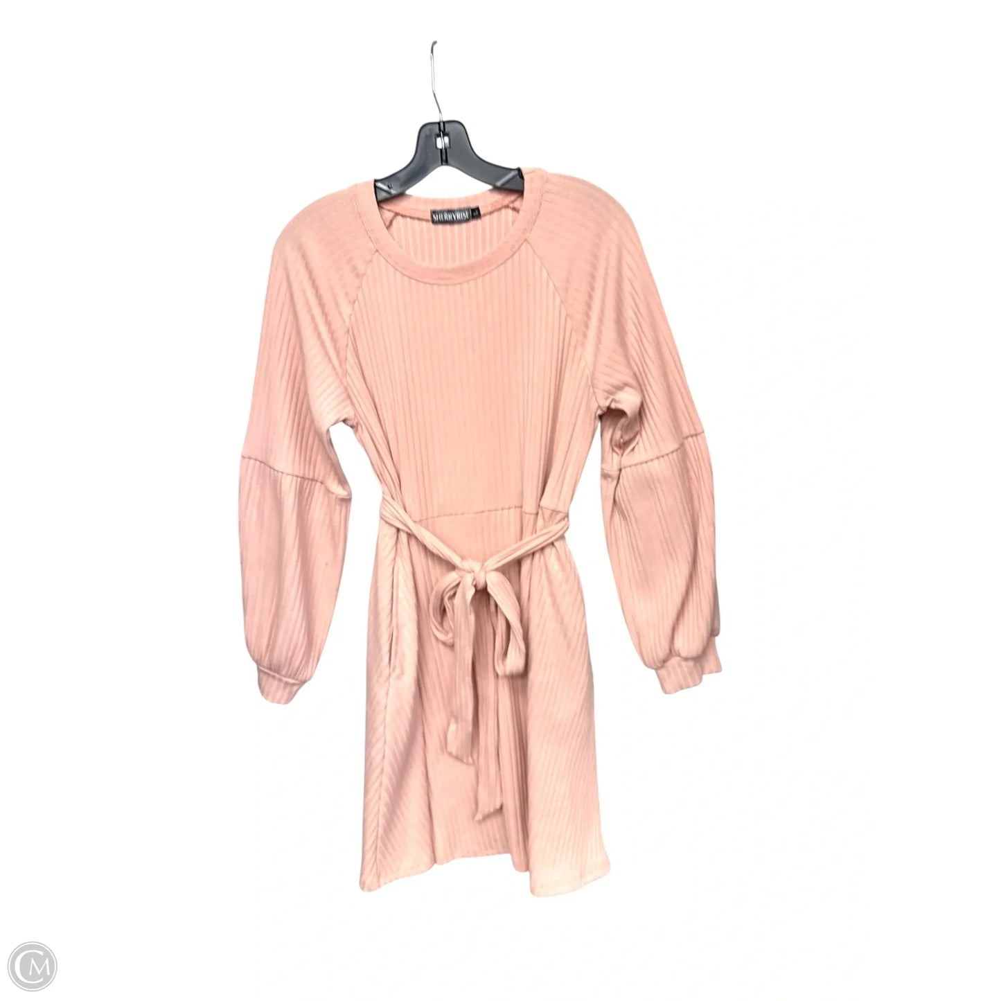 Dress Party Midi By Clothes Mentor In Pink, Size: L