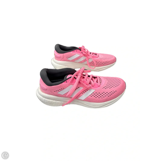 Shoes Athletic By Adidas In Pink, Size: 8