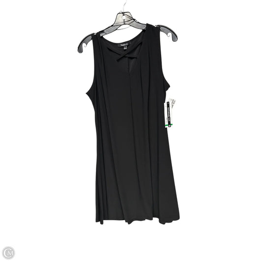 Dress Casual Midi By Relativity In Black, Size: L