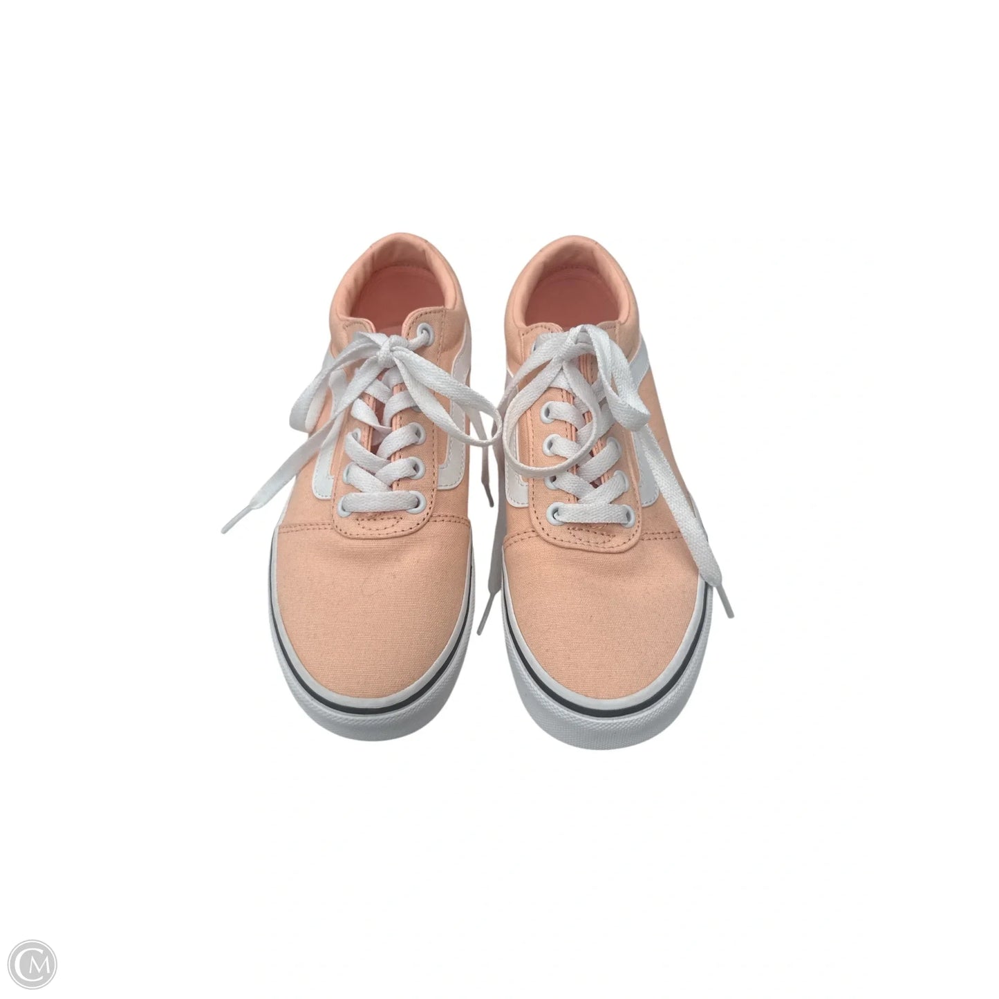 Shoes Sneakers By Vans In Peach, Size: 6