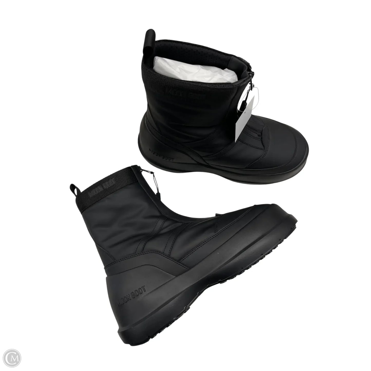 Boots Snow By Moon Boots In Black, Size: 8.5