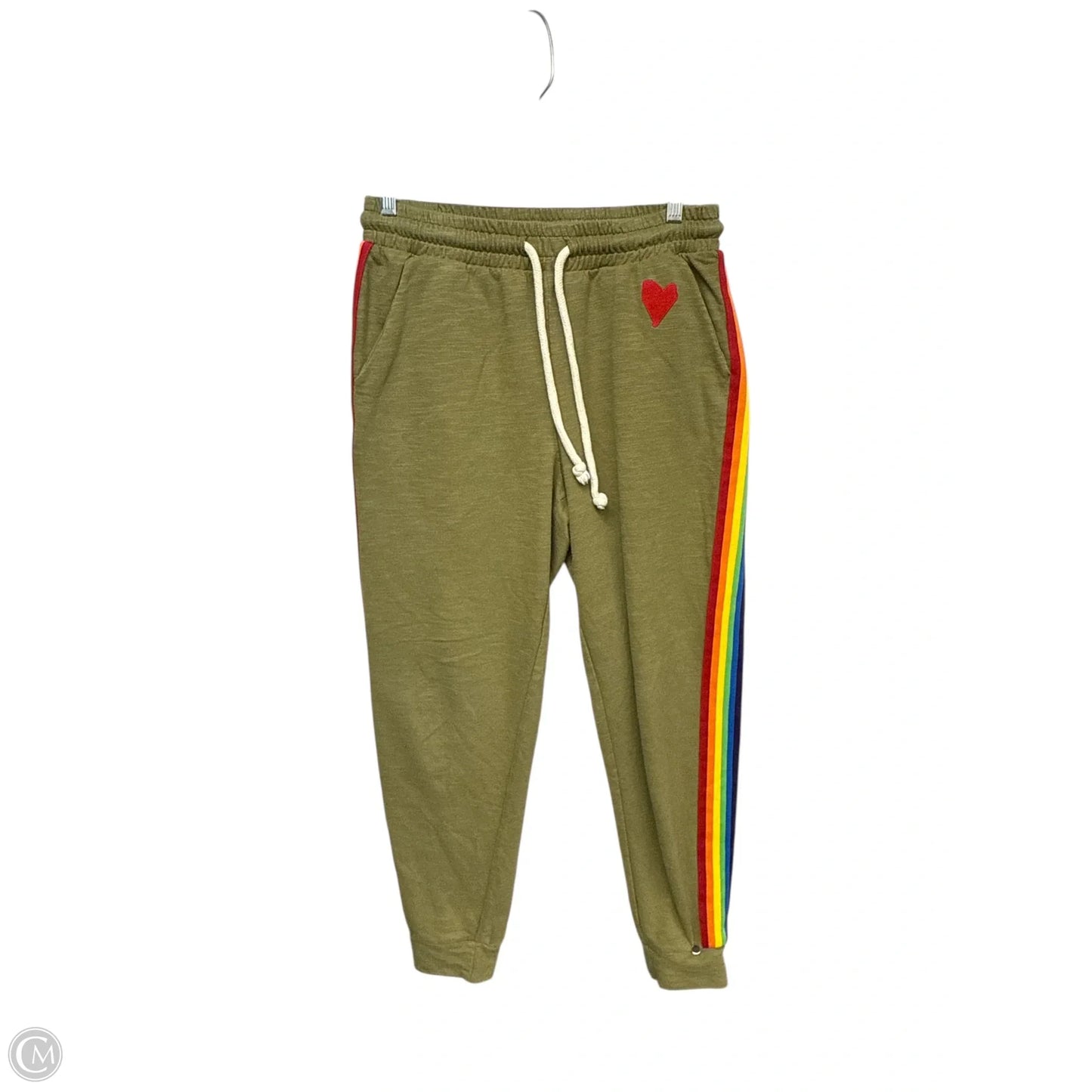 Athletic Pants By Target In Rainbow Print, Size: S