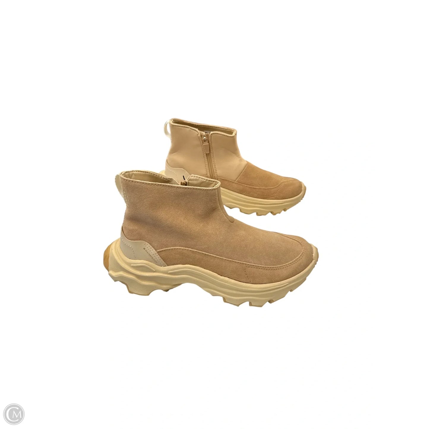 Boots Ankle Heels By Sorel In Tan, Size: 8