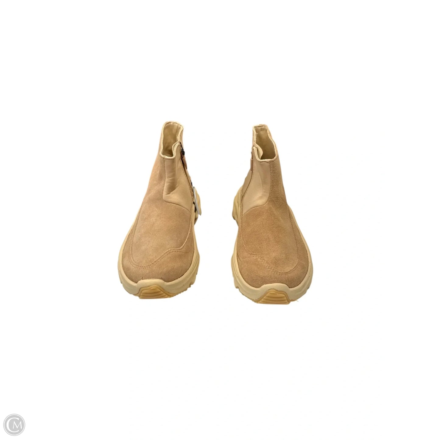 Boots Ankle Heels By Sorel In Tan, Size: 8