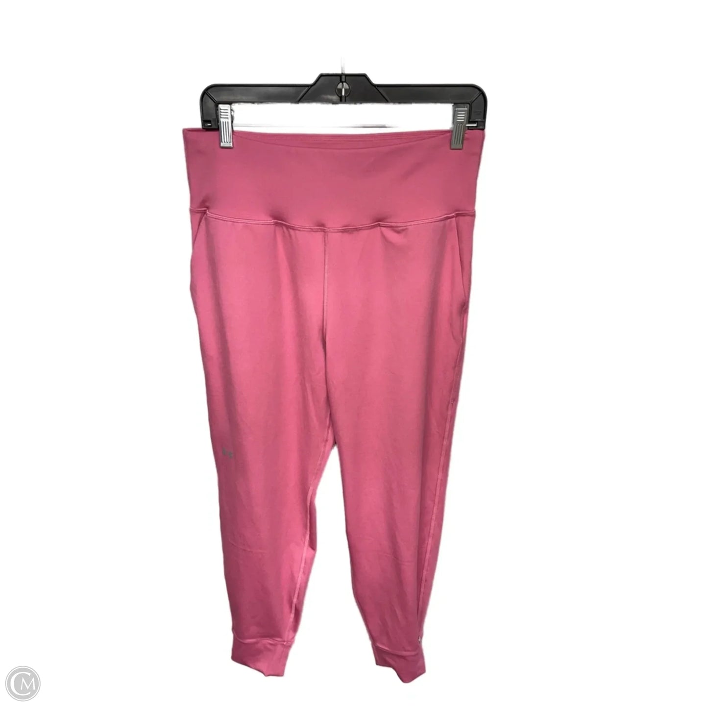 Athletic Pants By Under Armour In Pink, Size: L