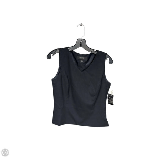 Top Sleeveless By Kasper In Navy, Size: 4