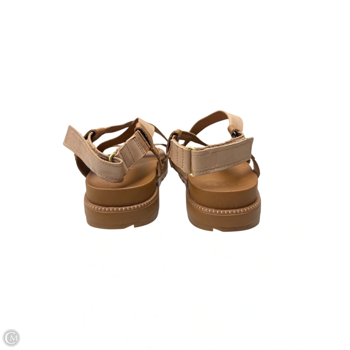 Sandals Flats By Sorel In Tan, Size: 10