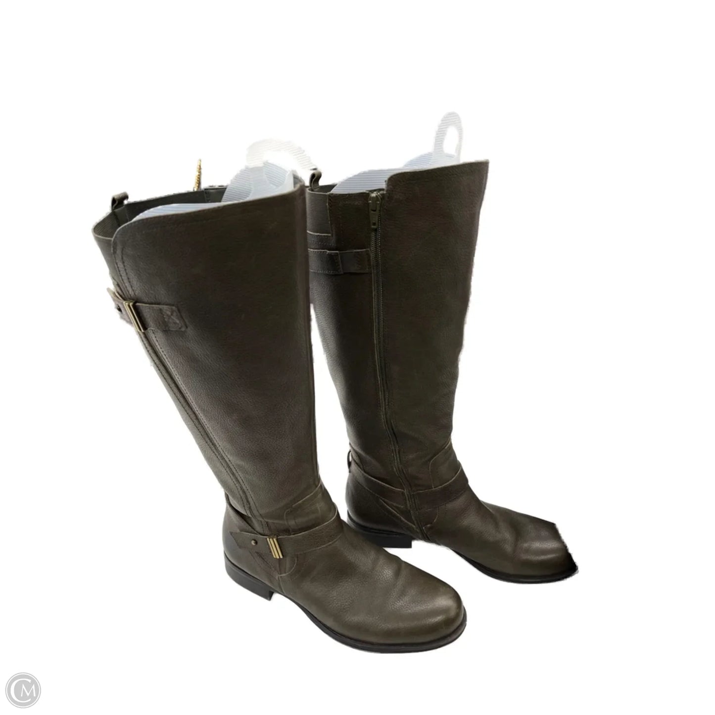 Boots Knee Flats By Naturalizer In Green, Size: 8.5